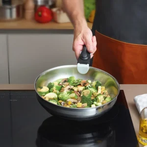 Batterie de cuisine 4 pièces en acier inoxydable*Brandt Hot