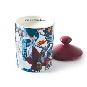 Bougie parfumée en pot de porcelaine - Zanzibar Rose - Fruits rouges - durée de combustion 65h - 315 g*CXLbyChristianLacroix Best
