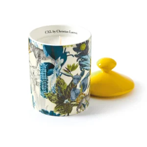 Bougie parfumée en pot de porcelaine - Zanzibar Jaune - Fruits rouges - durée de combustion 65h - 315 g*CXLbyChristianLacroix Online