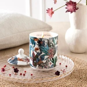 Bougie parfumée en pot de porcelaineZanzibar Blanc - Poivre rose - durée de combustion 65h - 315 g*CXLbyChristianLacroix Online