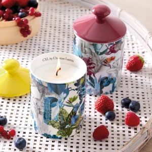 Bougie parfumée en pot de porcelaine - Zanzibar Rose - Fruits rouges - durée de combustion 65h - 315 g*CXLbyChristianLacroix Best