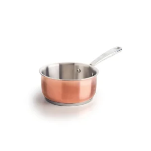 Casserole Cuivrinox en acier inoxydable triply - Cuivre*Sauter New