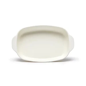 Ceramica alumnia - Plat à four incassable – résistant aux chocs et à l’écaillage - blanc – 4L*Sauter Discount