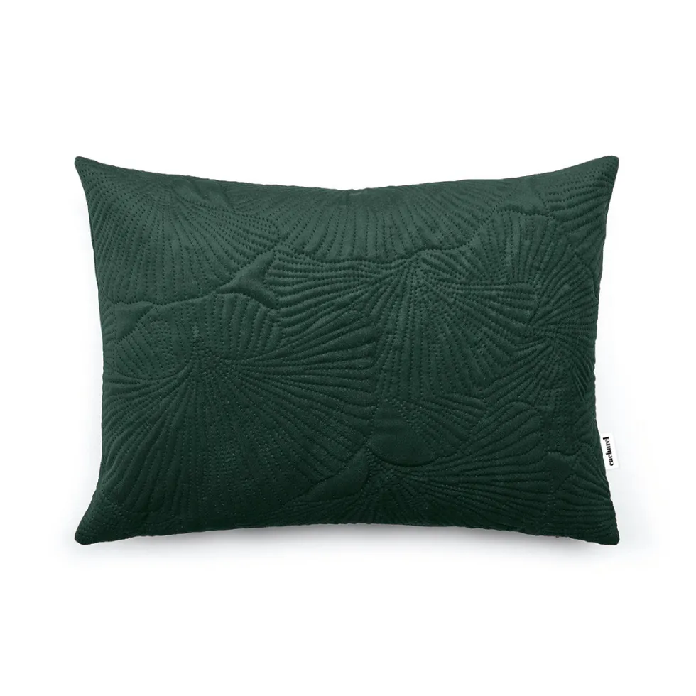 coussin_fleur_emboss___ve_0.webp Coussin fleur embossé - Vert foncé*Cacharel Hot