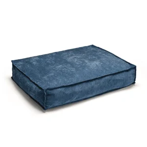 Coussin pour chien velours côtelé - Bleu*Rodier Discount