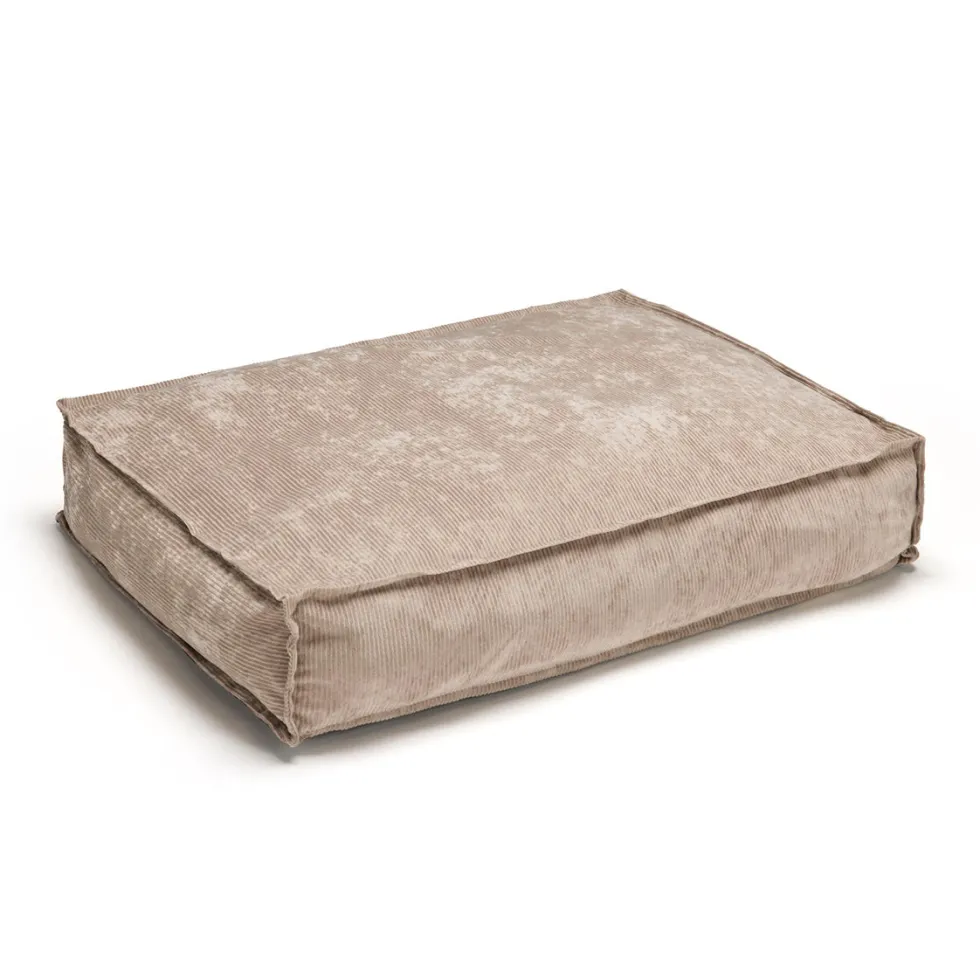 coussin_pour_chien_velour_0.webp Coussin pour chien velours côtelé - Taupe*Cacharel New