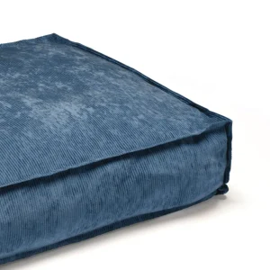 Coussin pour chien velours côtelé - Bleu*Rodier Discount