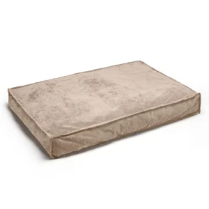 Coussin pour chien velours côtelé - Taupe*Cacharel New