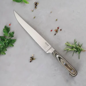 Couteau trancheur avec manche en bois*Sauter Sale