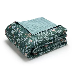 Couvre-lit XL Forêt enchantée Vert - 220 x 250 cm*Cacharel Hot