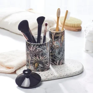 Diffuseur en porcelaine Jungle monkey - Noir - Figuier - 100 ml*Chevignon Fashion