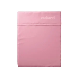 Drap plat - lin / coton - 240 x 300 cm - Roses rose*Cacharel Best