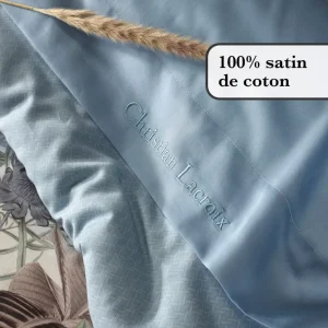 DRAP PLAT 2 personnes - Garden Uni Bleu Clair*CXLbyChristianLacroix Clearance