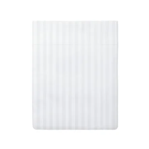 Drap plat bébé en satin de coton - tissé Jacquard - Arles Blanc*CXLbyChristianLacroix Sale