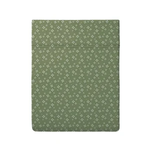 Drap plat bébé satin de coton - Mirabelle Vert*Ines by Ines de la Fressange Discount