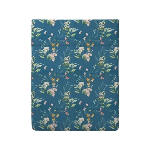 Drap plat satin de coton - Belle de Nuit Bleu*Rodier Sale