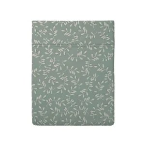 Drap plat satin de coton - Botanique Vert*CXLbyChristianLacroix Clearance