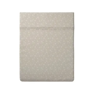 Drap plat satin de coton - Mirabelle Taupe*Ines by Ines de la Fressange Sale
