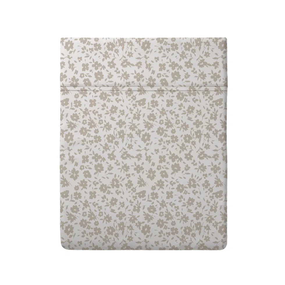 drap_plat_satin_de_coton__0-99.webp Drap plat satin de coton - Les Yeux de Suzanne Blanc/taupe*Ines by Ines de la Fressange Hot