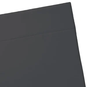 Drap plat satin de coton Uni Gris Foncé*Ines by Ines de la Fressange Hot