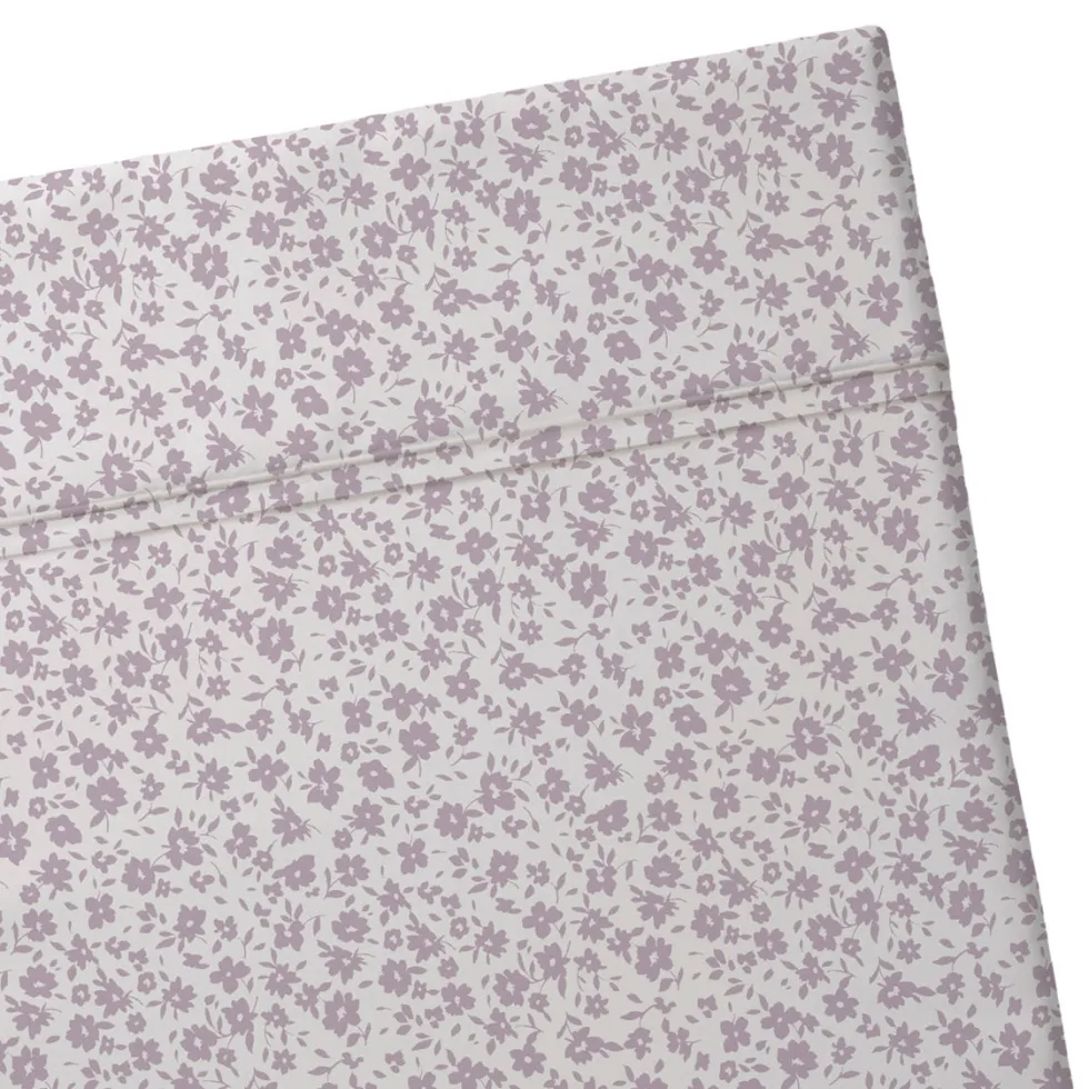 drap_plat_satin_de_coton__1-102.webp Drap plat satin de coton - Les Yeux de Suzanne Blanc/lavande*Ines by Ines de la Fressange Best