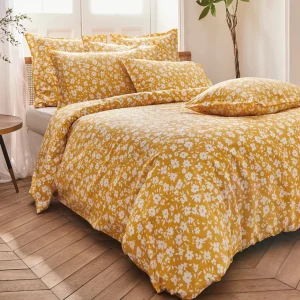 Drap plat satin de coton - Elégance Jaune*Rodier Discount