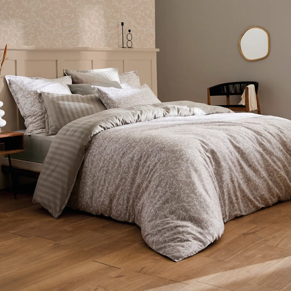 drap_plat_satin_de_coton__1-18.webp Drap plat satin de coton - Damask Floralia Taupe*Rodier Online