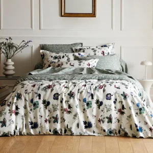 Drap plat satin de coton - Botanique Vert*CXLbyChristianLacroix Clearance