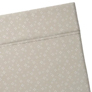 Drap plat satin de coton - Mirabelle Taupe*Ines by Ines de la Fressange Sale