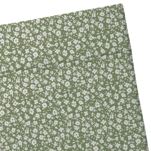 Drap plat satin de coton - Les Yeux de Suzanne Vert*Ines by Ines de la Fressange Fashion
