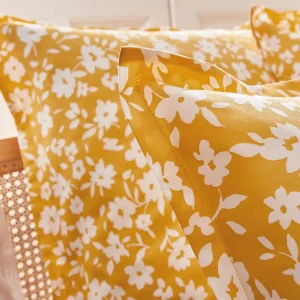 Drap plat satin de coton - Elégance Jaune*Rodier Discount