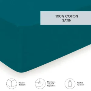 Drap-housse - Aurore Vert*Cacharel Clearance