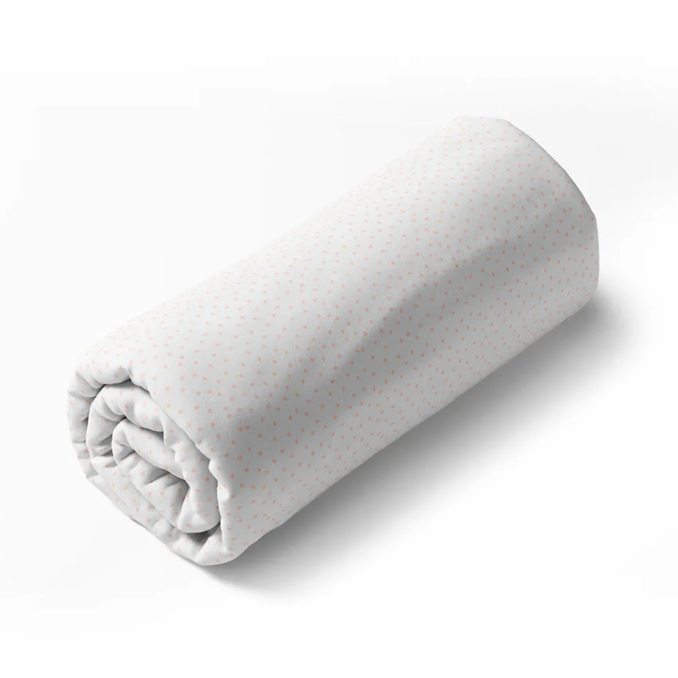 draphousse_bb_satin_de_co_0-4.webp Drap-housse bébé satin de coton - Points Polka Blanc*Cacharel Sale