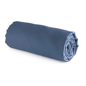 Drap-housse coton lavé - Bleu foncé*Chevignon Best