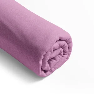 Drap-housse satin de coton - Marie fleurs Violet*Cacharel Online