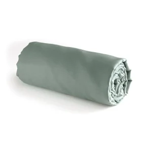 Drap-housse satin de coton - Uni Vert*CXLbyChristianLacroix Discount