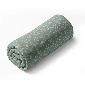 Drap-housse satin de coton - Botanique Vert*CXLbyChristianLacroix Fashion