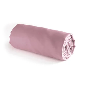 Drap-housse satin de coton - Uni Rose*CXLbyChristianLacroix New