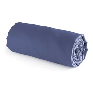 Drap-housse satin de coton - Uni Bleu*Ines by Ines de la Fressange Hot