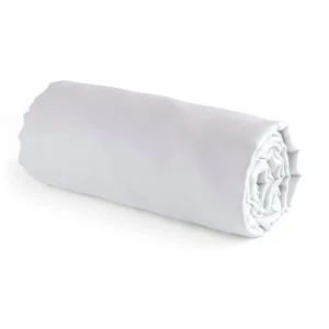 Drap-housse satin de coton - Uni Blanc*Chevignon New