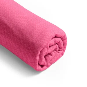 Drap-housse satin de coton - Marie fleurs Rose*Cacharel Sale