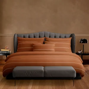 Drap-housse satin de coton - Brun*Chevignon New