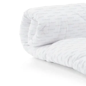 édredon fouré de plumes - Aurore Rose*Cacharel Discount