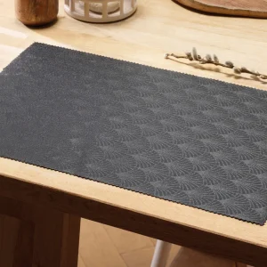 Ensemble de 2 sets de table - Lila Noir*Cacharel Best