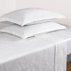 Ensemble de draps satin de coton tissé Jacquard - Love Stories Blanc*CXLbyChristianLacroix Clearance