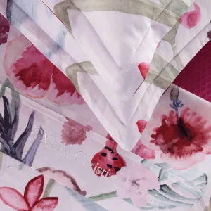 Ensemble de draps satin de coton - Exotique Framboise*CXLbyChristianLacroix Best