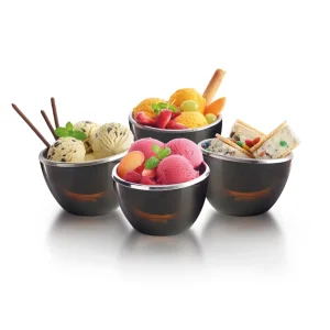 FROSTY CUPS - Pour vos aliments froids ou congelés - CHOCOLATE BROWN*Sanodegusto Best