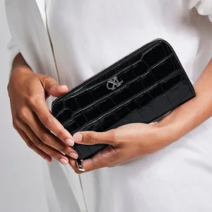 Grand portefeuille Concorde en cuir croco italien*CXLbyChristianLacroix Online