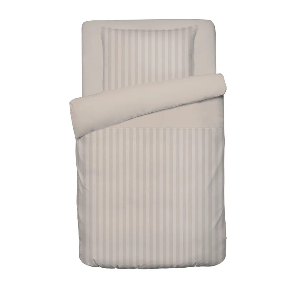housse_de_couette__taie_d_0-24.webp Housse de couette + taie d'oreiller bébé en satin de coton - rayure tissé Jacquard Taupe*CXLbyChristianLacroix Online