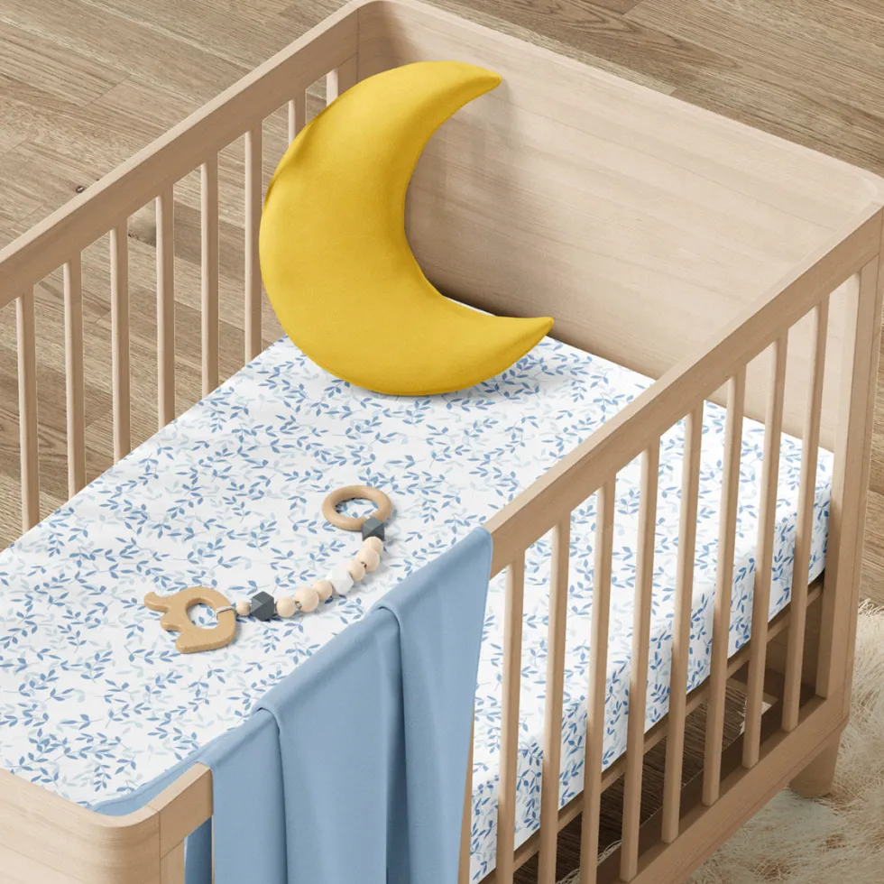 housse_de_couette__taie_d_2-29.webp Housse de couette + taie d'oreiller bébé satin de coton - Le Frêne Bleu blanc*Chevignon Fashion